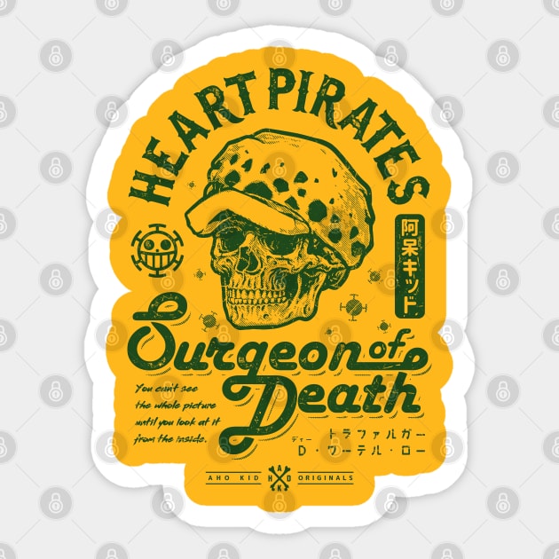 Heart Pirates Sticker by Aho Kid